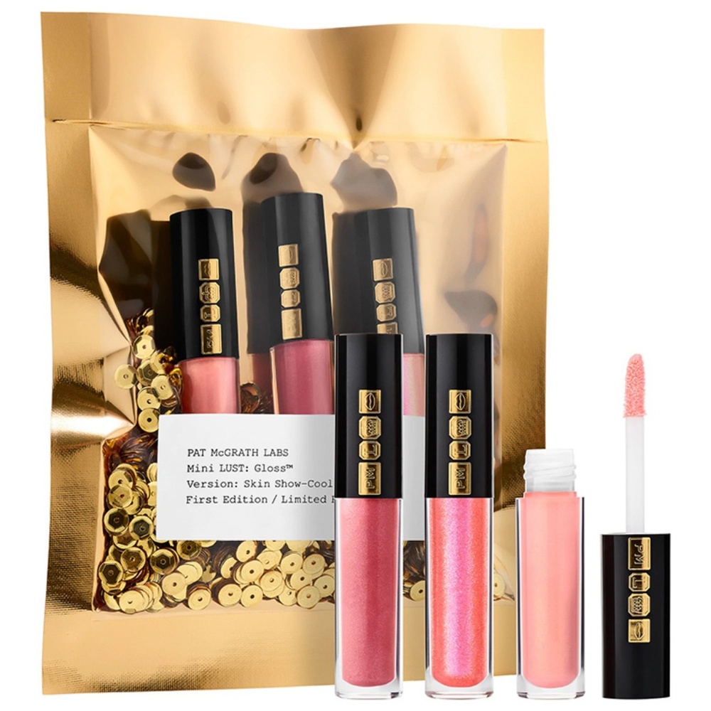 Pat McGrath Skin Show Nudes Mini Lust Gloss Trio